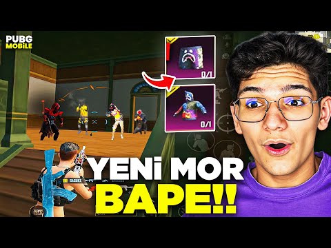 YENİ MOR BAPE SETİ! ÇOK İYİ - PUBG MOBİLE