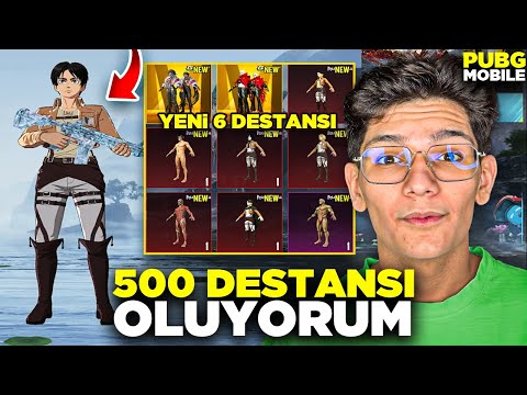 500 DESTANSI OLUYORUM. HESABIMI FULLEDİM! - PUBG MOBİLE