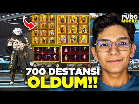 TAKİPÇİMİN 1.000.000 UC DEĞERİNDEKİ HESABINI FULLEDİM - PUBG MOBİLE