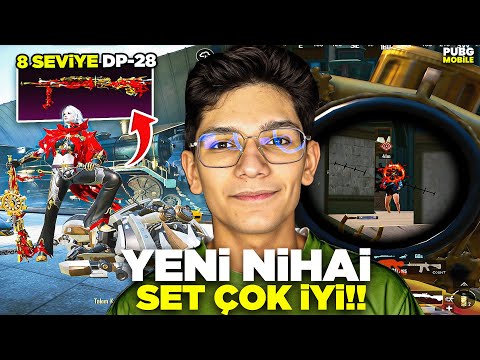 YENİ EFSANE NİHAİ SET VE 8 SEVİYE DP-28 GELDİ! ÇOK İYİ  - PUBG MOBİLE