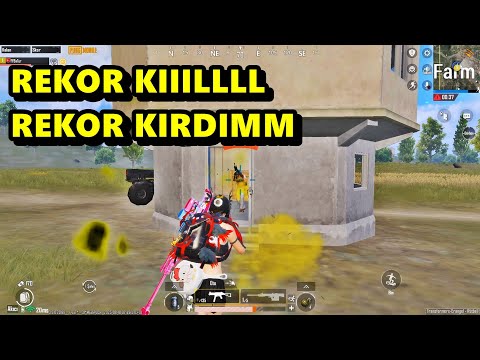 REKOR KIIILLL BATUR GAME ! YOK BÖYLE MAÇ SOLO SQUAD PUBG MOBİLE