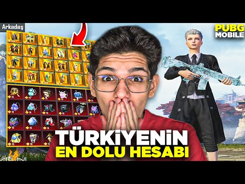 TÜRKİYENİN EN DOLU HESABI! 800 DESTANSI VAR - PUBG MOBİLE