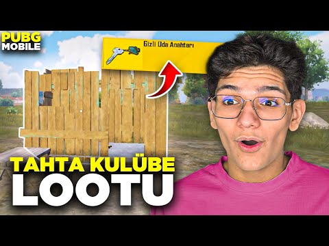 SADECE TAHTA KULÜBE LOOTU İLE KAZANMA CHALLENGE! - PUBG MOBİLE