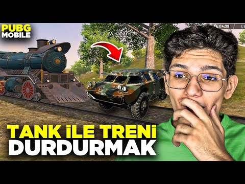 BU SEFER BAŞARABİLDİK Mİ?? TANKLAR İLE TRENİ DURDURMAK!!! - PUBG MOBİLE