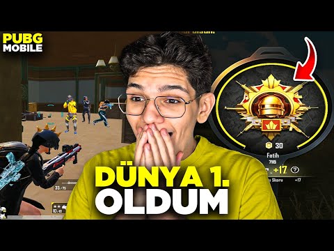 SONUNDA! AVRUPA NO 1 OLDUM! - PUBG MOBİLE