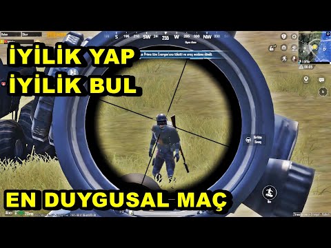 İYİLİK YAP İYİLİK BUL ! EN DUYGUSAL MAÇ BATUR GAME SOLO SQUAD PUBG MOBİLE