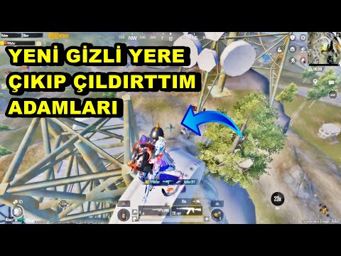YENİ GİZLİ YERE ÇIKIP RAKİPLERİ ÇILDIRTTIM ! BATUR GAME SOLO SQUAD PUBG MOBİLE