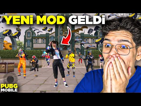 OHA! YENİ MOD. GELDİ ÇOK İYİ! BÜTÜN DESTANSILARI ÇIKARDIM - PUBG MOBİLE