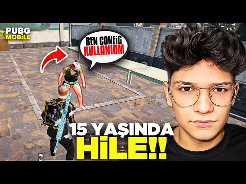15 YAŞINDA HİLE AÇAN ÇOCUK İLE VS ATTIM! YEREL SOHBETTEN VS - PUBG MOBİLE