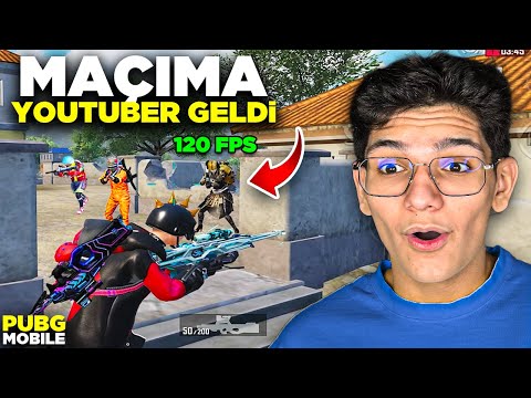 MAÇIMA YOUTUBER GELDİ!! SAĞLAM MAÇ ! - PUBG MOBİLE