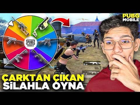 ÇARKI ÇEVİR ÇIKAN SİLAHLA KAZANMAYA ÇALIŞ! - PUBG MOBİLE