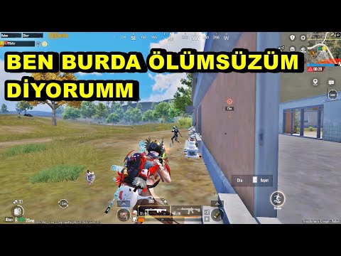 BEN BURDA ÖLÜMSÜZÜM DİYORUMM ! EFSANE MAÇ BATUR GAME SOLO SQUAD PUBG MOBİLE