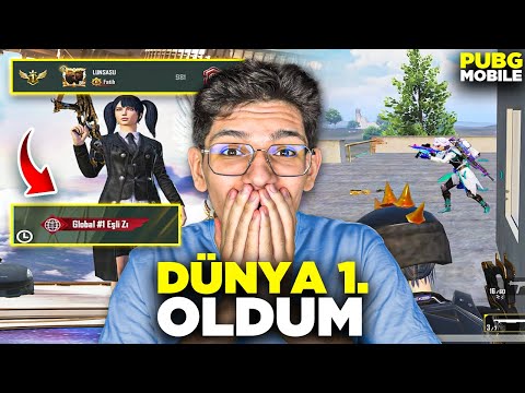 OHA! DÜNYA 1. OLDUK! EN FAZLA WİN ALAN HESAP - PUBG MOBİLE