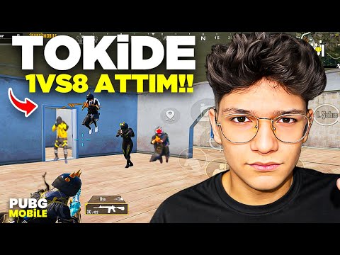 TOKİ'DE 1vs8 ATTIM! SAĞLAM RAKİP - PUBG MOBİLE