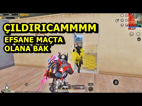 ÇILDIRICAM EFSANE MAÇTA OLANA BAK ! BATUR GAME SOLO SQUAD PUBG MOBİLE