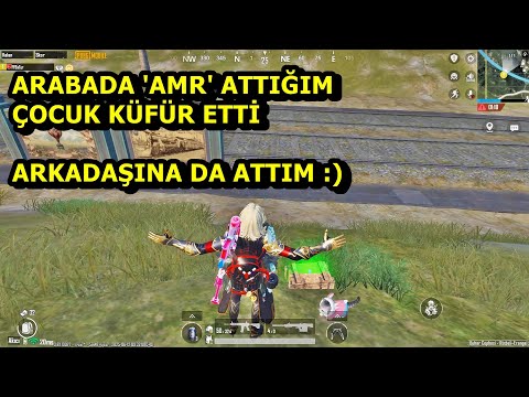 ARABADA 'AMR' ATTIĞIM ÇOCUK KÜFÜR ETTİ ! BATUR GAME SOLO SQUAD PUBG MOBİLE
