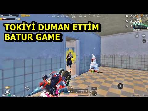 TOKİYİ DUMAN ETTİM ! BATUR GAME EFSANE MAÇ SOLO SQUAD PUBG MOBİLE
