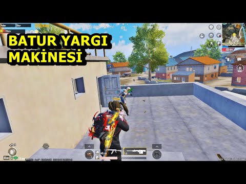 BATUR YARGI MAKİNESİ ! EFSANE MAÇ LİVİK & ERANGEL BATUR GAME SOLO SQUAD PUBG MOBİLE