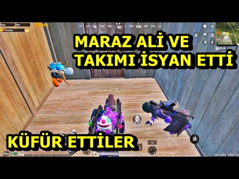 ÖYLE BİR OYNADIM Kİ MARAZ ALİ VE TAKIMI KÜFÜR ETTİ ! BATUR GAME ONE MAN SQUAD PUBG MOBİLE