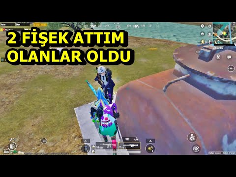 2 FİŞEK ATTIM OLANLAR OLDU ! BATUR GAME SOLO SQUAD PUBG MOBİLE