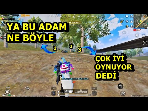 YA BU ADAM NE BÖYLE ÇOK İYİ OYNUYOR DEDİLER ! BATUR GAME SOLO SQUAD PUBG MOBİLE