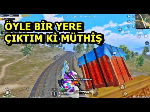 MÜTHİŞ GİZLİ YER BULDUM BATUR GAME SOLO SQUAD PUBG MOBİLE