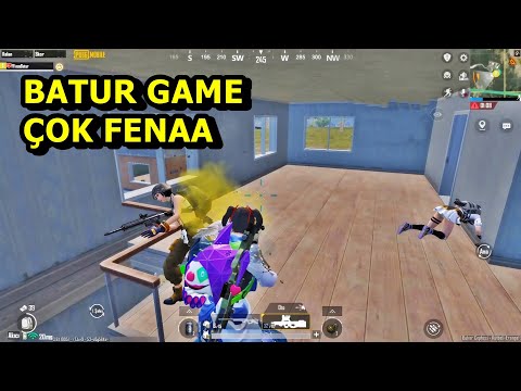 BATUR  ÇOK FENA ! EFSANE MAÇ  BATUR GAME PUBG MOBİLE