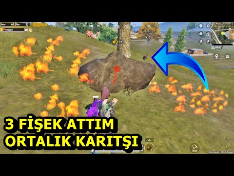 3 FİŞEK ATTIM ORTALIK FENA KARIŞTI ! BATUR GAME SOLO SQUAD PUBG MOBİLE