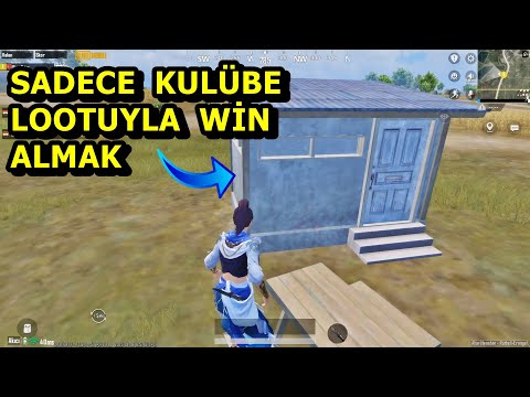 SADECE KULÜBE LOOTUYLA WİN ALMAK ! MÜTHİŞ CHALLANGE BATUR GAME SOLO SQUAD PUBG MOBİLE