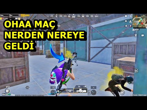 OHA MAÇ NERDEN NEREYE GELDİ ! BATUR GAME SOLO SQUAD PUBG MOBİLE