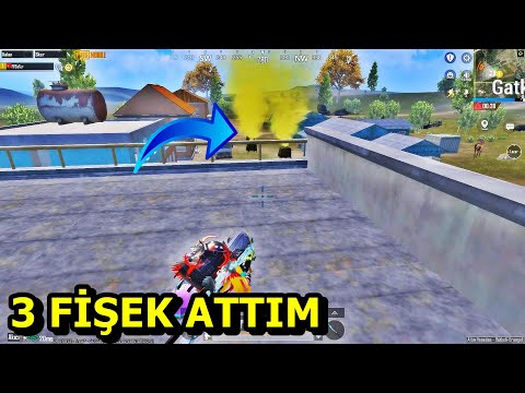 3 FİŞEK ATTIM ORTALIK KARIŞTI ! EFSANE MAÇ BATUR GAME SOLO SQUAD PUBG MOBİLE