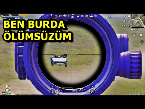 BEN BURDA ÖLÜMSÜZÜM ! MÜTHİŞ MAÇ BATUR GAME SOLO SQUAD PUBG MOBİLE