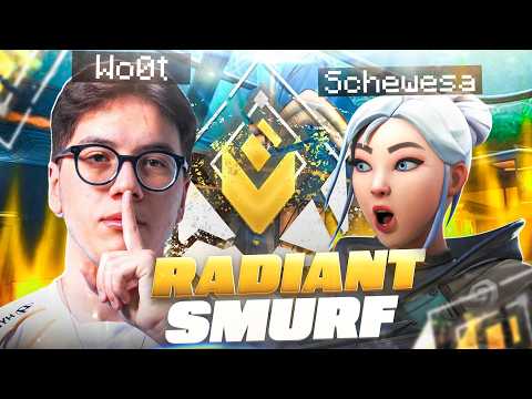 SCHEWESA ile RADIANT ELOYU SMURFLEDİK! | VALORANT