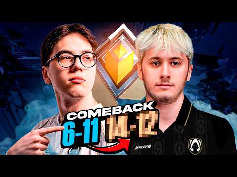 COMEBACK ILE ÇILGIN BIR COMEBACK?! (RADIANT ELO) | VALORANT