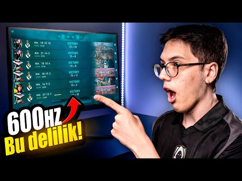DÜNYANIN EN İYİ MONİTORU?! (600HZ) | VALORANT