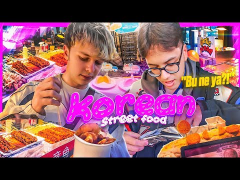 KORE'deki EN İYİ SOKAK LEZZETLERİNİ DENEDİM ?! Ft. @benjyfishy