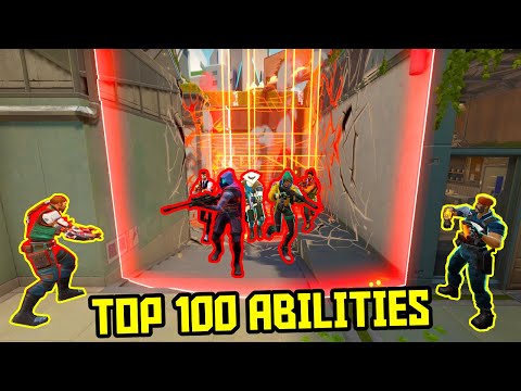 TOP 100 "PERFECT" ABILITIES IN VALORANT