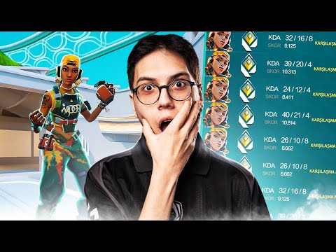RAZE NEDİR NASIL OYNANIR? (40 KILL RADIANT RANKED) | VALORANT