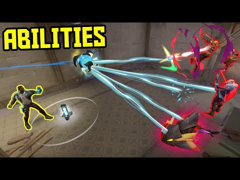When VALORANT Players WIN GAMES Using ABILITIES ONLY... #12