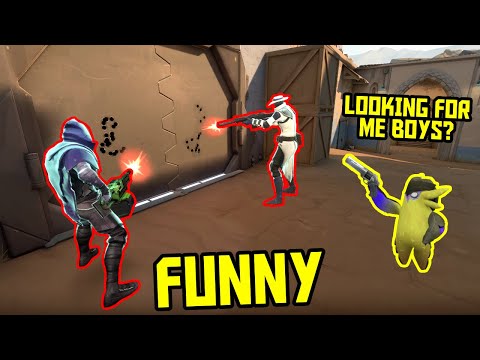 FUNNIEST MOMENTS IN VALORANT #257
