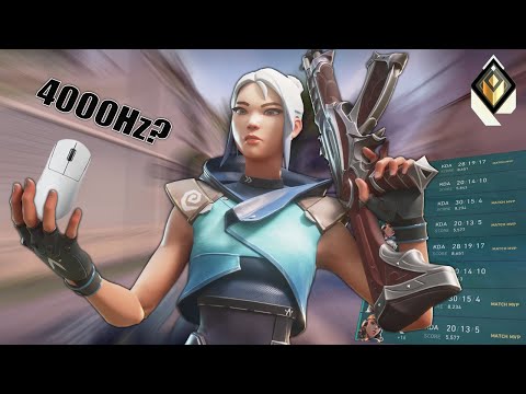 4000Hz Mouse AIM(VALORANT Woot)