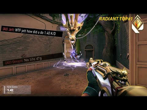 how it feels to have 1.40 K/D in RADIANT TOP1