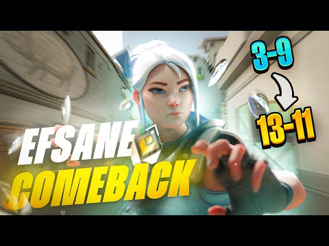 RADIANT TOP 1 Maçımda Efsane COMEBACK! | Valorant Türkçe