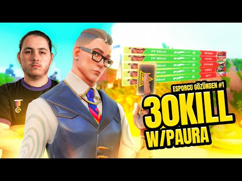YENİ BREEZEDE VALORANT'IN EN İYİ AJANIYLA 30 KILL! w/@pAura  | ESPORCU GÖZÜNDEN #1