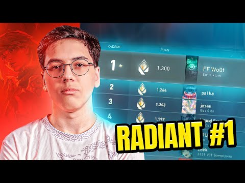 VALORANT RADIANT #1 NASIL OLDUM? Wo0t