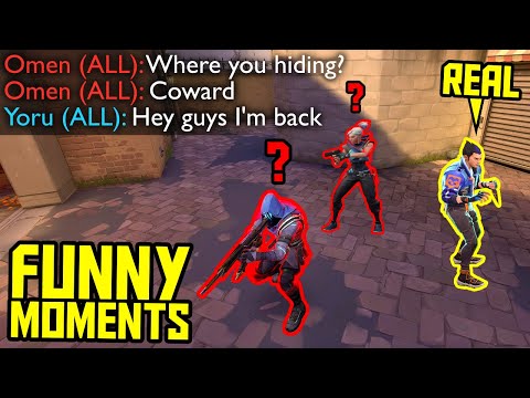 FUNNIEST MOMENTS IN VALORANT #246