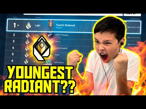 WHAT THE YOUNGEST RADIANT LOOKS LIKE...