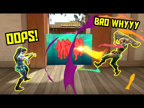 FUNNIEST MOMENTS IN VALORANT #235