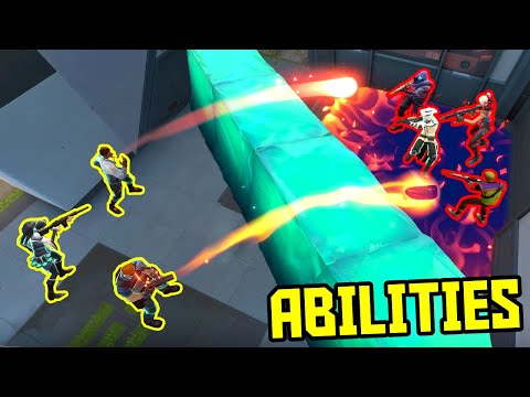How CREATIVE Valorant Players Use ABILITIES