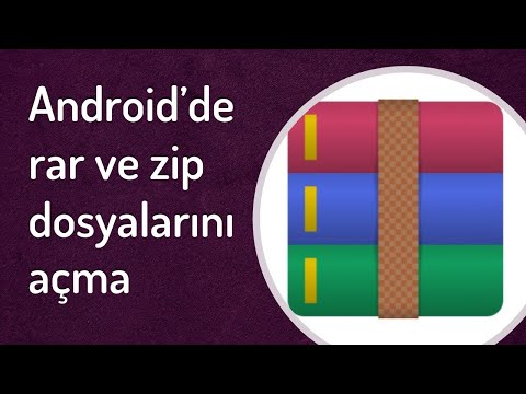 Android'de rar ve zip dosyaları nasıl açılır?